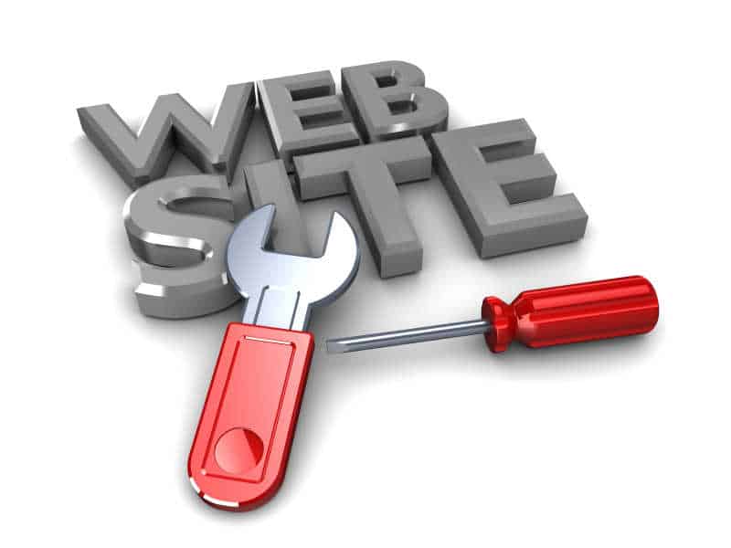 Website maintenance